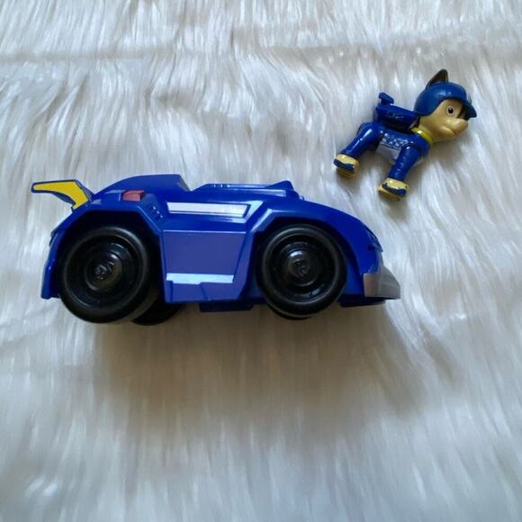 Paw Patrol Chase Police Cruiser Police Car Patroller Blue Vehicle and Figure - Picture 2 of 4